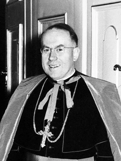 Kardinal Franz König (1905–2004), Religionswissenschaften, bei der Verleihung des Ehrendoktorats der Katholisch-theologische…