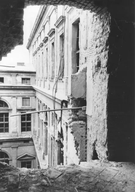 Universität Wien – Hauptgebäude; Bombenschäden