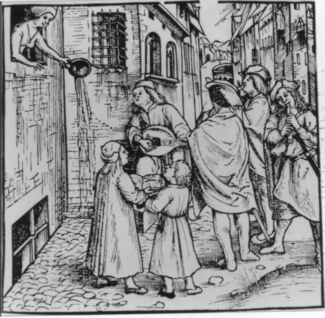 Musikalische Darbietung von Scholaren