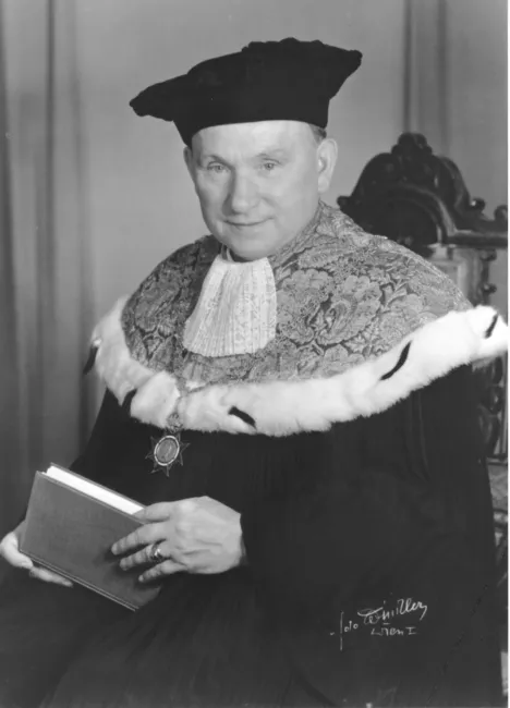 Erwin Eugen Schneider (1892–1969), Systematische Theologie; Rektor der Universität Wien 1958/59