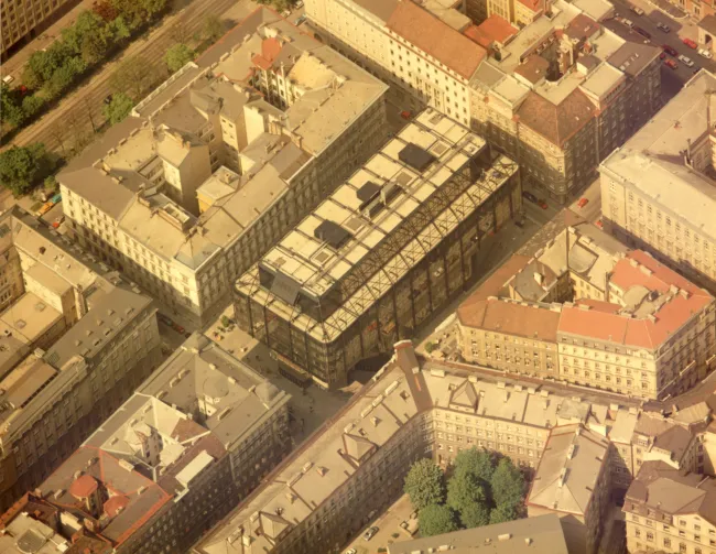 „Juridicum“ der Universität Wien, Luftansicht