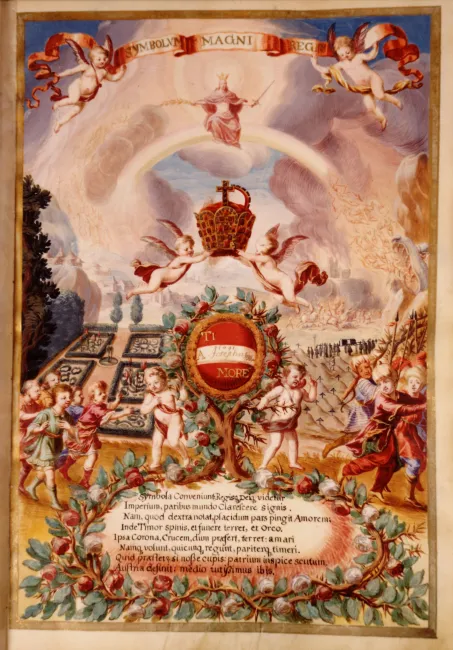 Ehrenimmatrikulation Josephs I., 1691