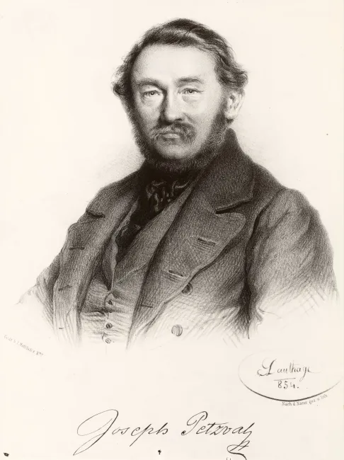 Josef Maximilian Petzval (1807–1891), Mathematik, Physik