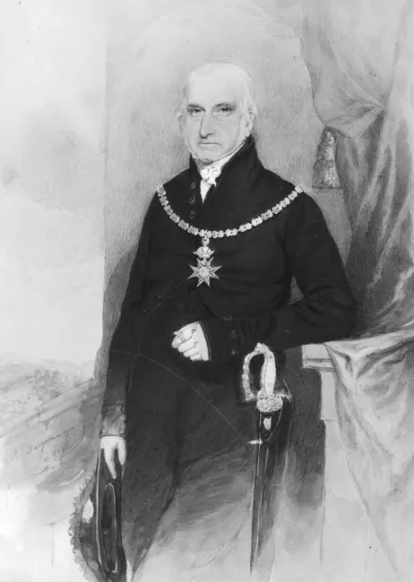 Alois Fiedler (1765–1840) als Rektor der Universität Wien