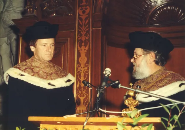 Feierliche Inauguration von Alfred Ebenbauer als Rektor der Universität Wien