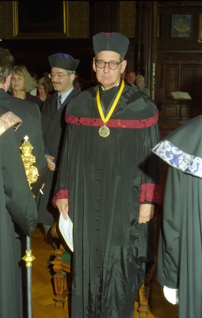 Thomas Hearn Jr. bei der Ernennung zum Ehrenbürger der Universität Wien