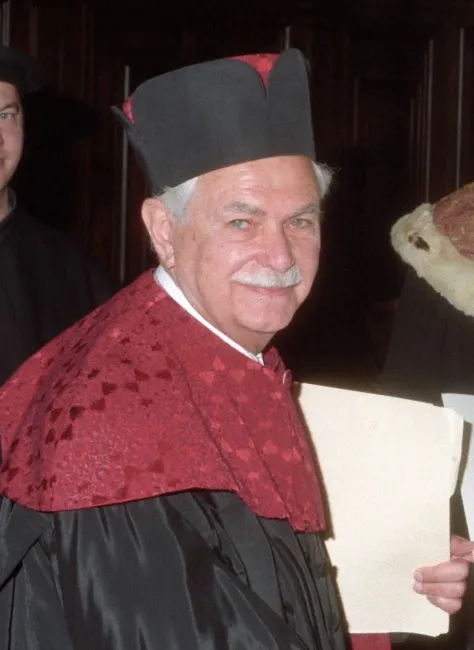 Egon Schwarz bei der Verleihung des Ehrendoktorats der Universität Wien