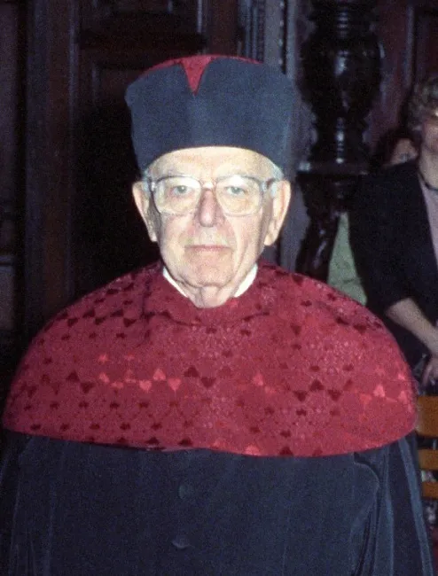Francis Foldes bei der Verleihung des Ehrendoktorates der Universität Wien