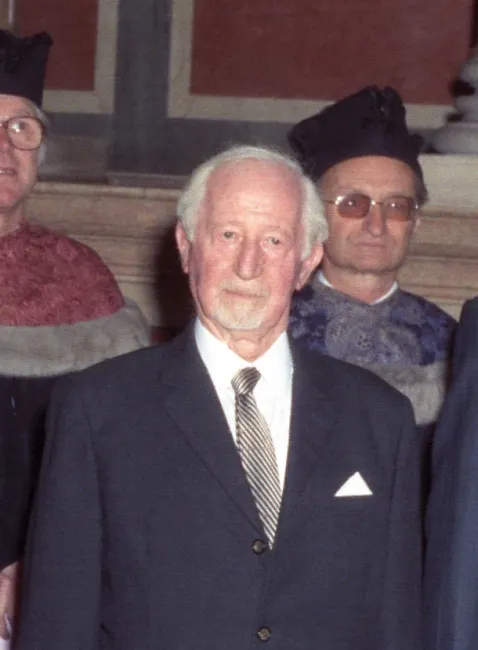 Kurt Steiner bei der Verleihung des Ehrendoktorats der Universität Wien