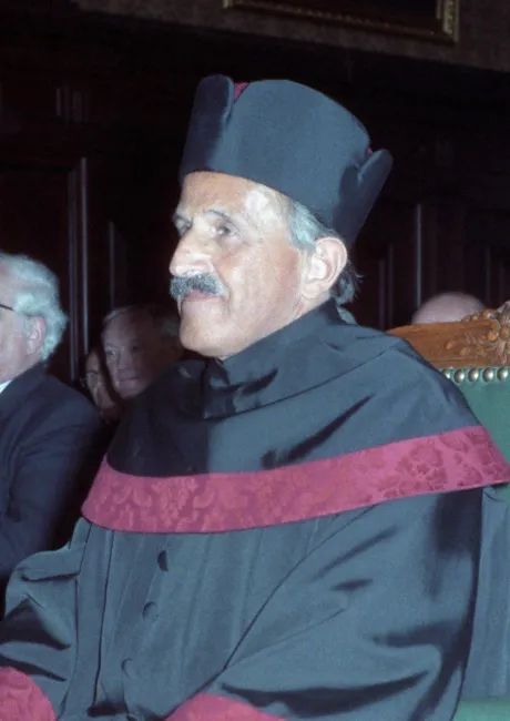 Reinhard Kaiser bei der Verleihung der Ehrenbürgerschaft der Universität Wien