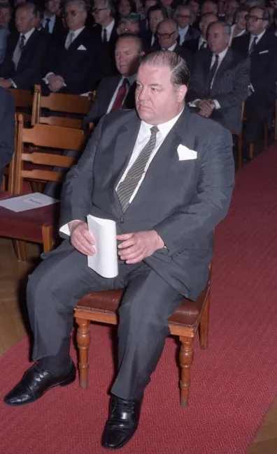 Peter Henn bei der Ernennung zum Ehrenbürger der Universität Wien