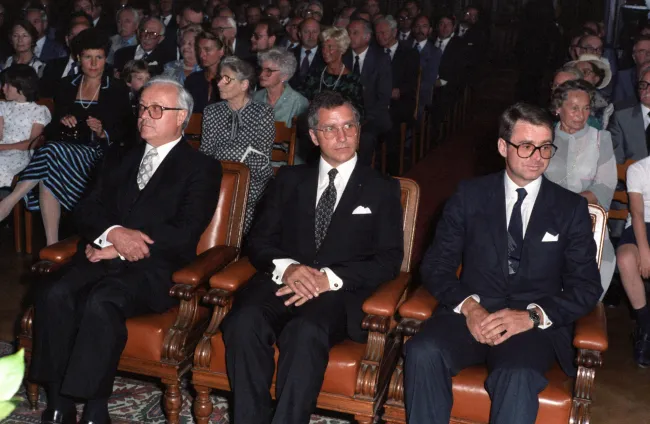 Verleihung der Ehrenbürgerschaft der Universität Wien an Karl Gruber, Anton Hilscher und Franz Stein