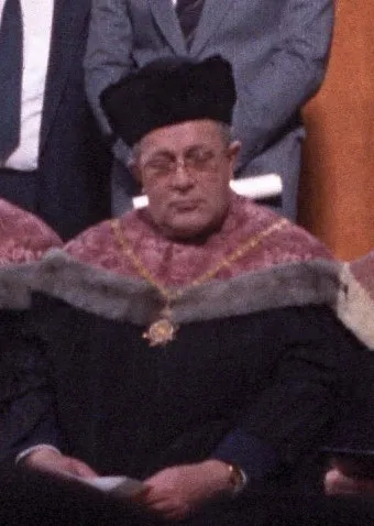 Karl Wenger als Dekan der Rechtswissenschaftlichen Fakultät beim Festakt „100 Jahre Haus am Ring“