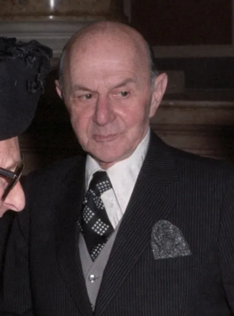 Manfred Lachs bei der Verleihung des Ehrendoktorats der Universität Wien
