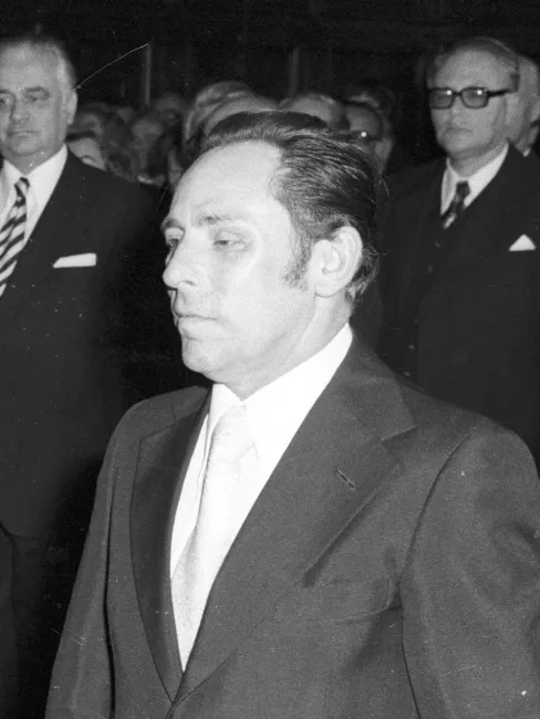 Josef Sveda bei der Verleihung der Ehrenbürgerschaft der Universität Wien