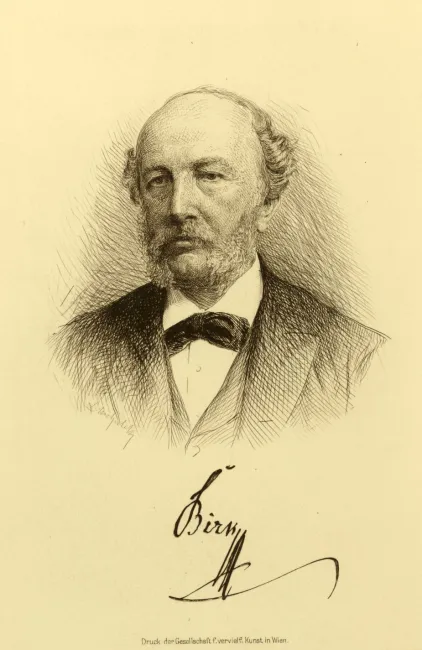 Ernst von Birk (1810–1891), Geschichte