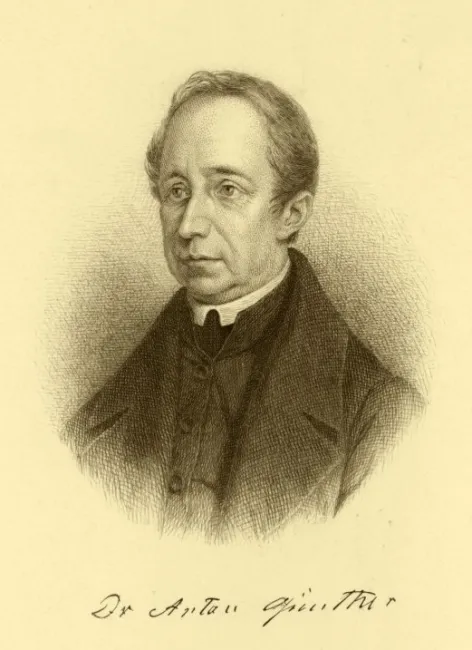 Anton Günther (1783–1863), Religionsphilosophie