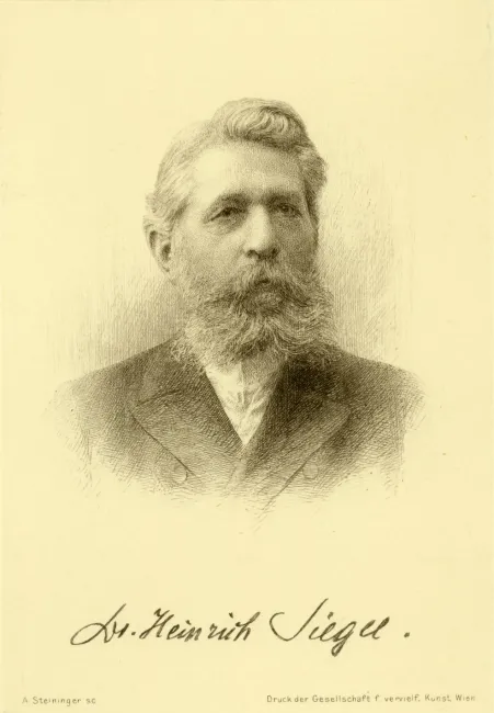 Heinrich Siegel (1840–1899), Deutsches Recht