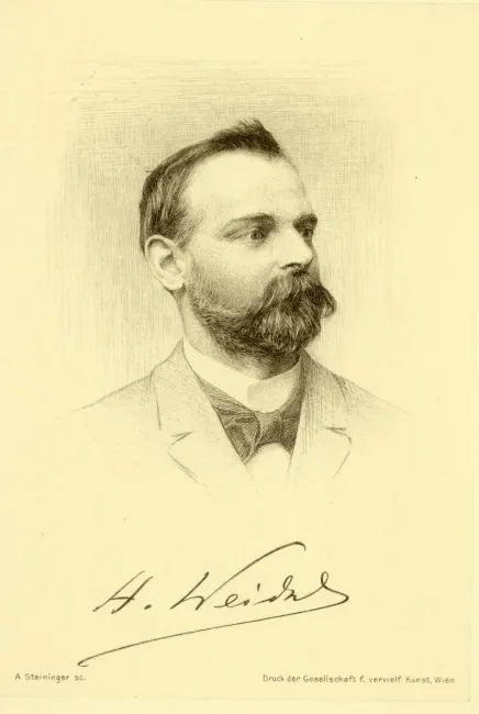 Hugo Weidel (1849–1899), Chemie