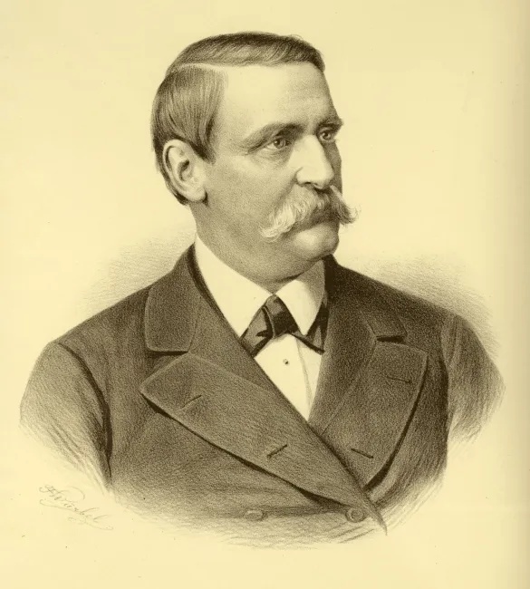 Alfred Ritter von Arneth (1819–1897), Historiker, Direktor des Staatsarchivs