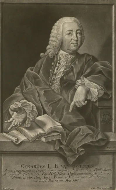 Gerard van Swieten (1700–1772), Medizin