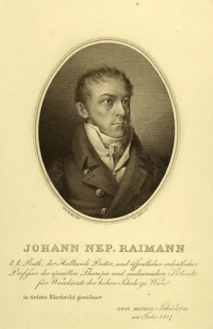 Johann Nepumuk von Raimann (1780–1847), Innere Medizin