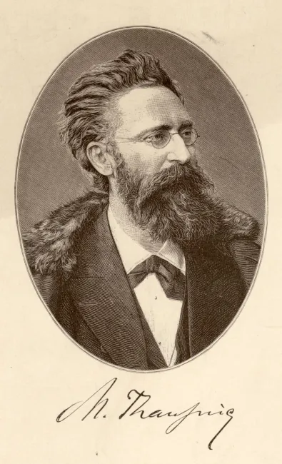 Moritz Thausing (1838–1884), Kunst- und Kulturgeschichte