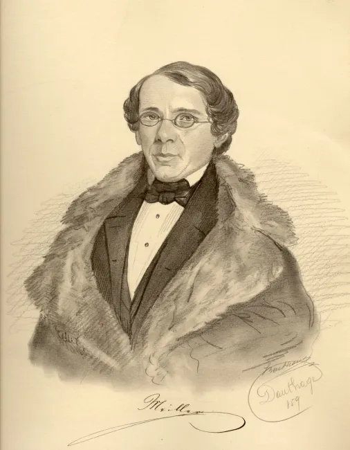 Andreas Meiller (1812–1871), Archivar