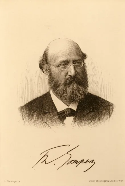 Theodor Gomperz (1832–1912), Klassische Philologie