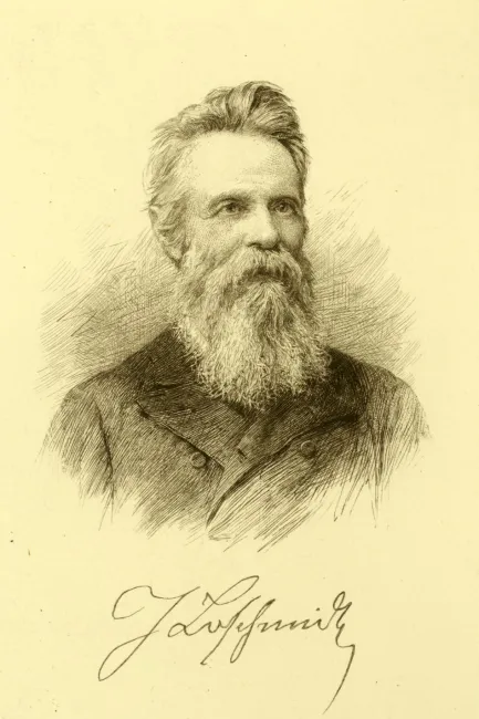 Josef Loschmidt (1821–1895), Physik