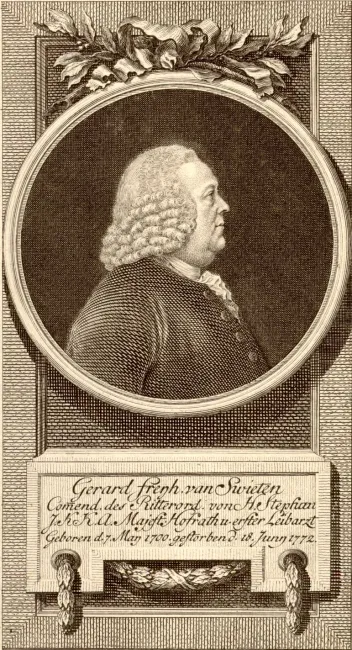 Gerard van Swieten (1700–1772), Medizin