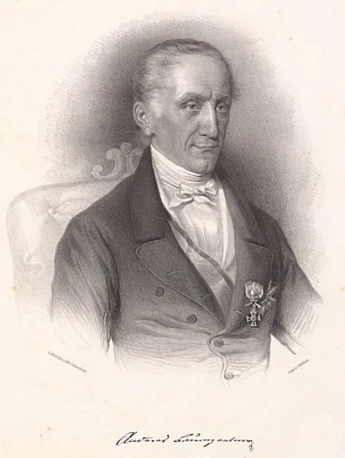 Andreas Freiherr von Baumgartner (1793–1865), Mathematik, Physik, Politiker