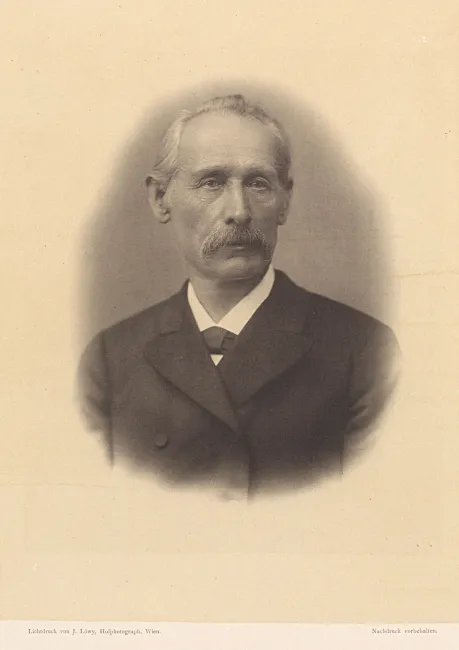 Karl Langer von Edenberg (1819–1887), Anatomie