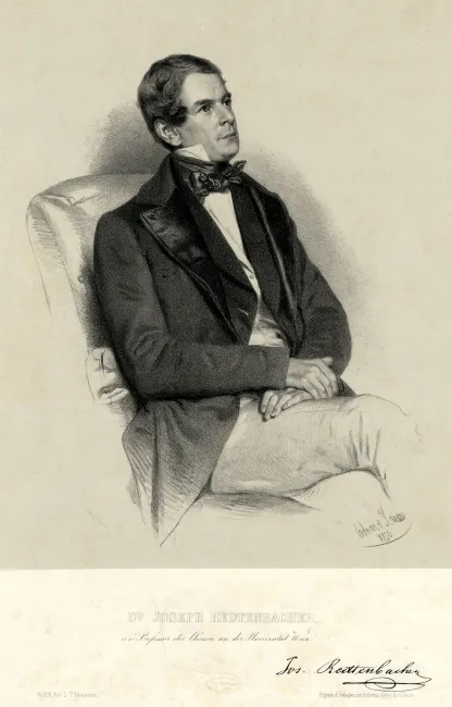 Josef Redtenbacher (1810–1870), Chemie, Medizin
