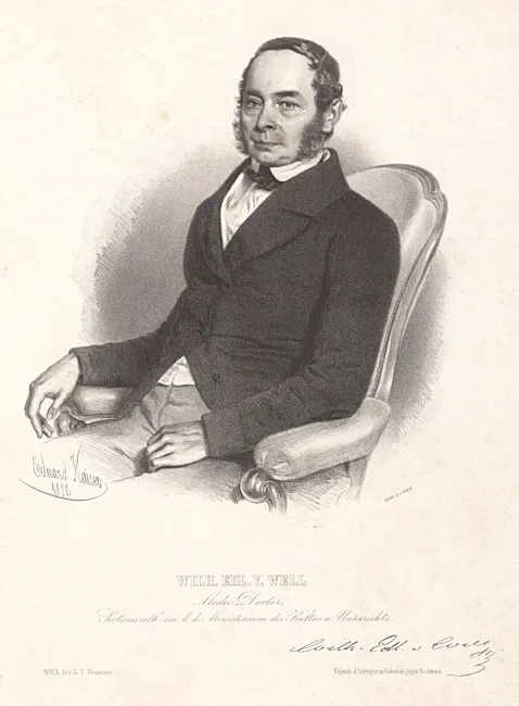 Wilhelm von Well (1797–1879), Medizin (1850)