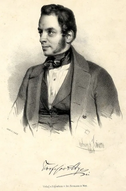 Anton Freiherr Hye von Gluneck (1807–1894), Jurist, Universitätsarchivar, Politiker