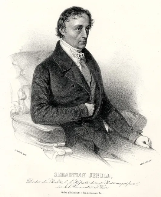 Sebastian Jenull (1777–1848), Strafrecht, Rektor der Universität Wien