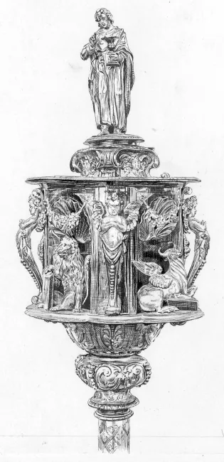 Das Szepter der Katholisch-theologischen Fakultät (1601)
