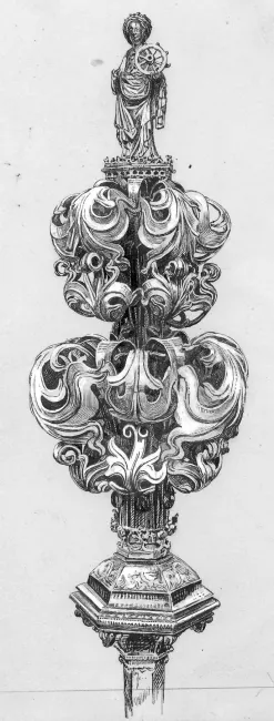 Szepter der Philosophischen Fakultät der Universität Wien (1666)