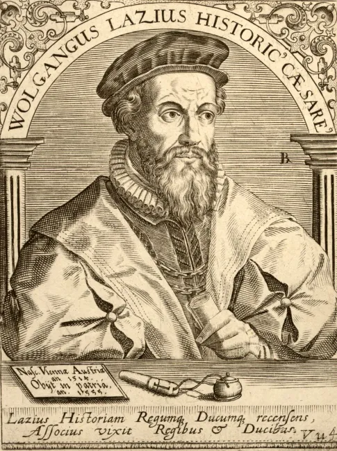 Wolfgang Ritter von Lazius (1514–1565), Medizin, Historiographie, Kartographie