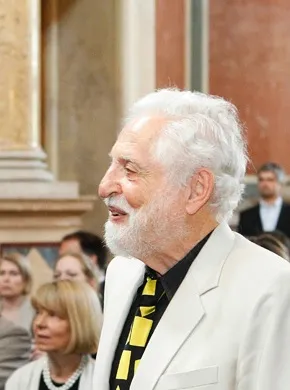 Carl Djerassi (1923–2015) bei der Verleihung des Ehrendoktorats der Universität Wien