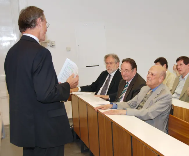 Feier zum 80. Geburtstag von Othmar Preining