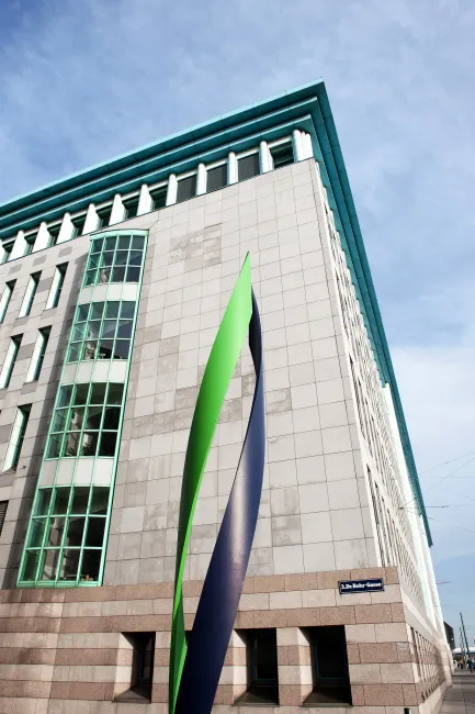 Gebäude der Max Perutz Labs Vienna (vormals Max F. Perutz Laboratories GmbH) im Campus Vienna Biocenter, 2013