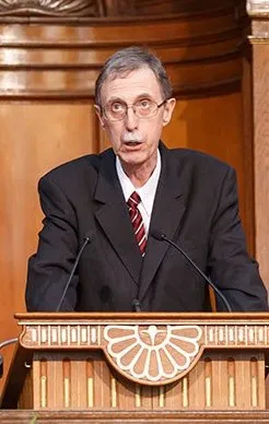 John Boyer bei der Ehrendoktoratsverleihung, 2015