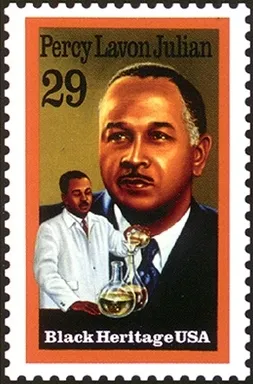 Briefmarke zu Ehren von Percy Lavon Julian, 1993