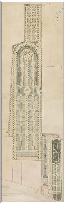 Botanischer Garten, 1832