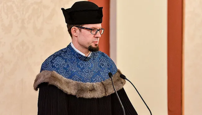 Claus Lamm als Laudator bei der Verleihung des Ehredoktorats an Niels P. Birbaumer