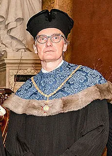Dekan Sebastian Schütze (Kunstgeschichte) am Dies academicus der Universität Wien 2019