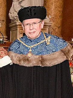 Dekan Wilfried Datler (Psychoanalytische Pädagogik) am Dies academicus der Universität Wien 2019