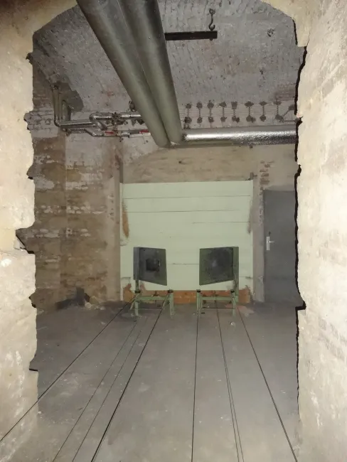 Der ehemalige Schießkeller im Hauptgebäude der Universität Wien